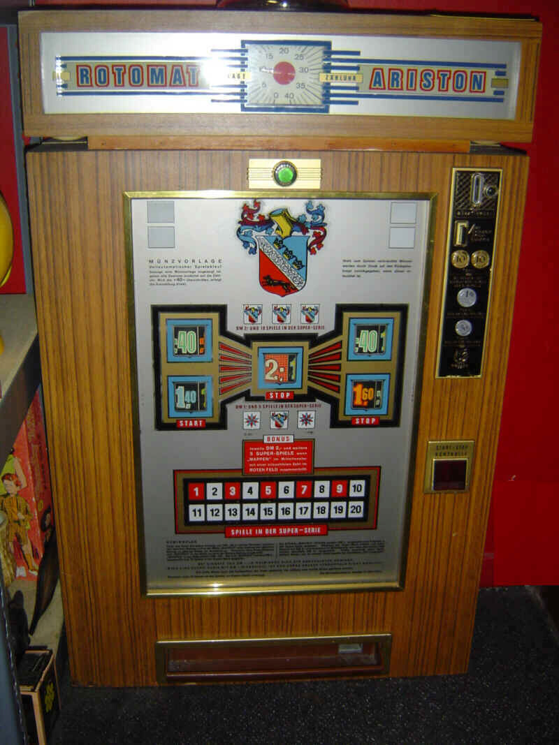 Rotomat Ariston 1960's German Slot Machine