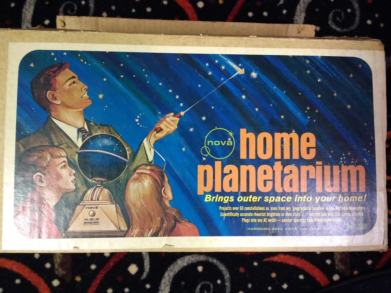 Vintage Antique 1959 Nova Planetarium by Harmonic Reed