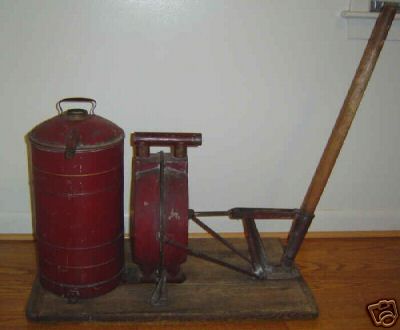 Antique 1850s Vacuum Cleaner Hand Pumped